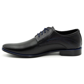 Lukas Chaussures habillées pour hommes 256N noir 1