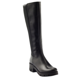 Bottes noires Hit de la mode Arka 2938 le noir 1