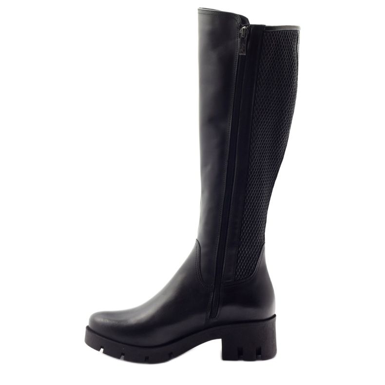 Bottes noires Hit de la mode Arka 2938 le noir 2