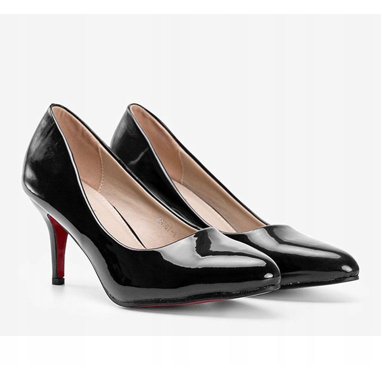Escarpin noir semelle rouge shop