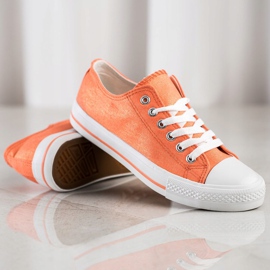 SHELOVET Baskets orange 1
