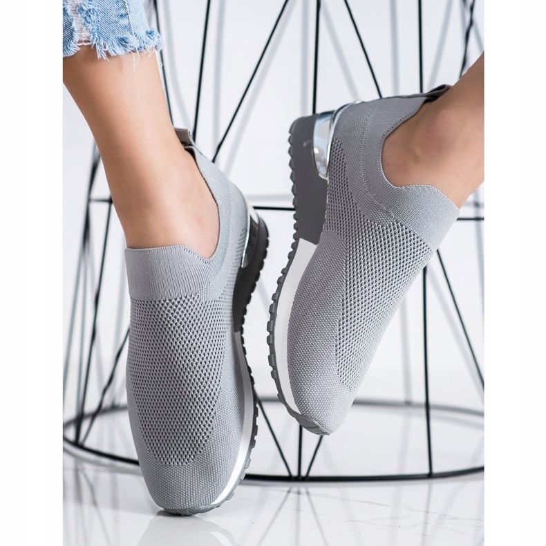 Renda Baskets ajourées grises 2