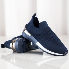 Renda Baskets ajourées bleu marine 1