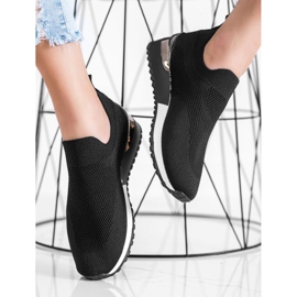Renda Baskets ajourées noires le noir 2