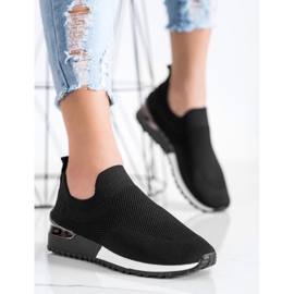 Renda Baskets ajourées noires le noir 3
