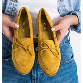 Coura Mocassins classiques jaune 2