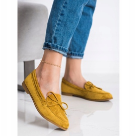 Coura Mocassins classiques jaune 3