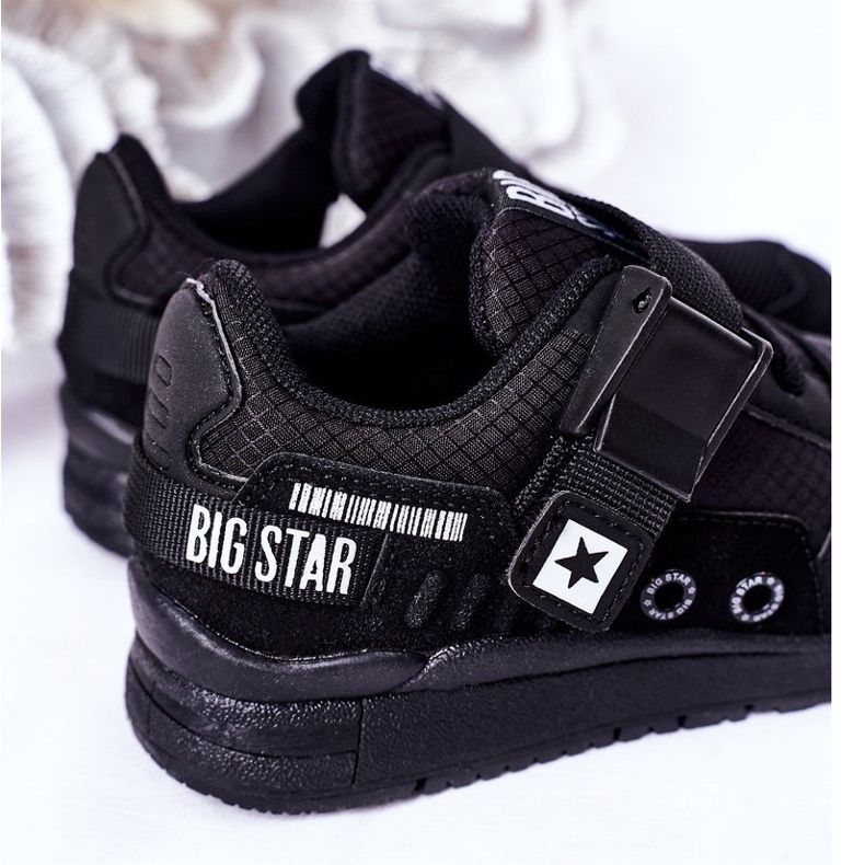 Chaussures de sport pour enfants en mousse à mémoire Big Star HH374164 Noir 1