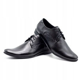 Polbut Chaussures habillées pour hommes C9 noir 4