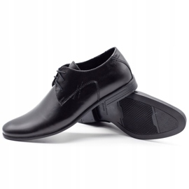 Polbut Chaussures habillées pour hommes C9 noir 2
