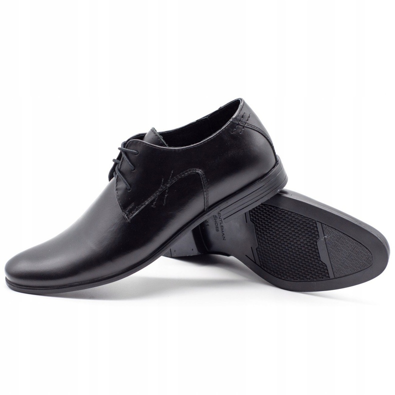 Polbut Chaussures habillées pour hommes C9 noir le noir 2