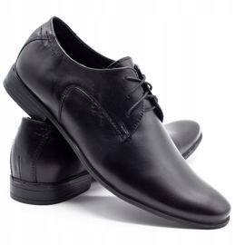 Polbut Chaussures habillées pour hommes C9 noir le noir 3