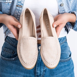 Coura Seigneurs en daim classiques beige 3