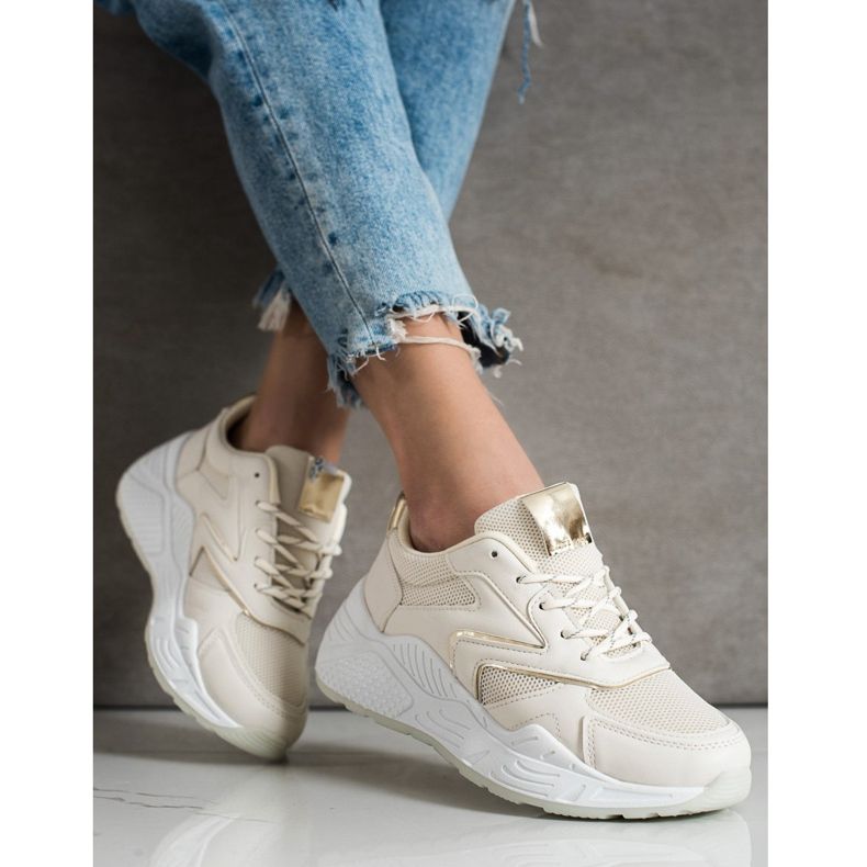 SHELOVET Baskets élégantes brun 2 SHELOVET Baskets élégantes brun 2