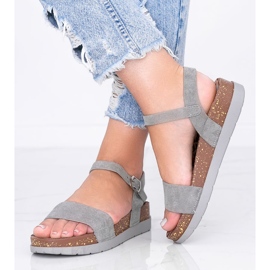 Sandales grises avec semelle intérieure Preatty Pea 2
