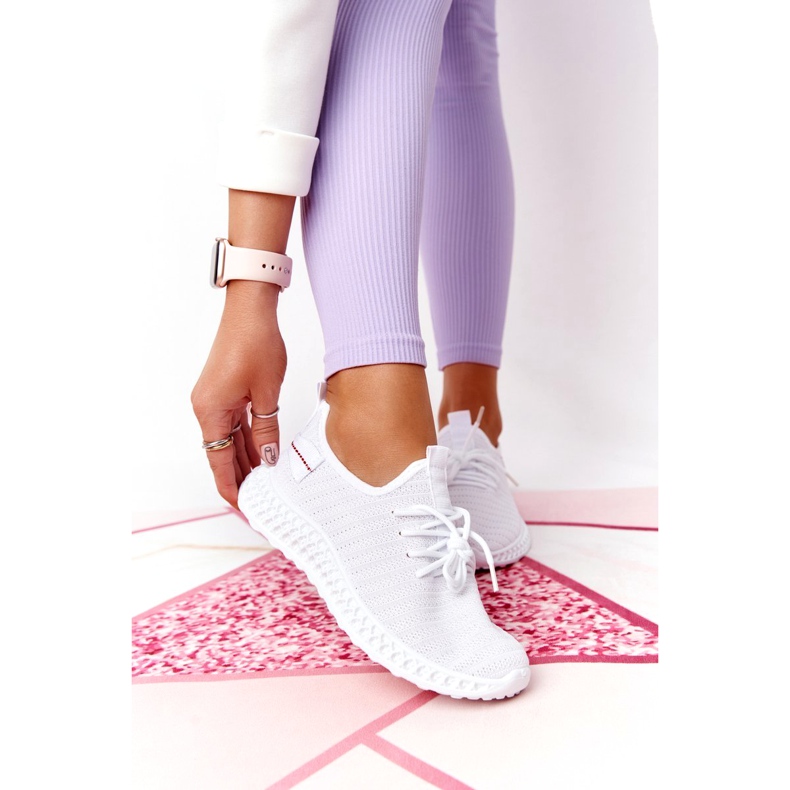 PS1 Chaussures de sport pour femmes à enfiler blanches Do It 2