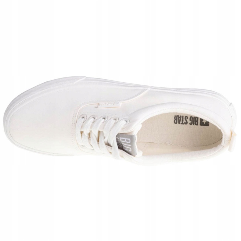 Chaussures Big Star Big Top W FF274168 blanc 2