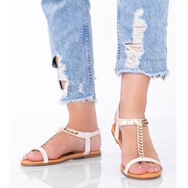 Sandales beiges pour femmes Emmie 1 Sandales beiges pour femmes Emmie 1