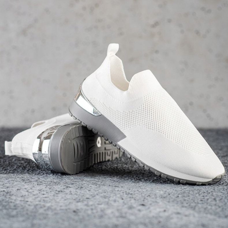 Renda Baskets blanches ajourées 1