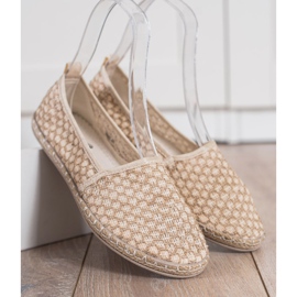 Balada Espadrilles textiles légères beige 2
