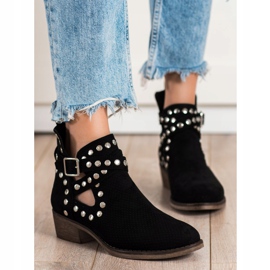 Seastar Bottines Ajourées Avec Boucle le noir 3