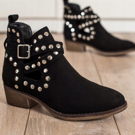 Seastar Bottines Ajourées Avec Boucle le noir 2