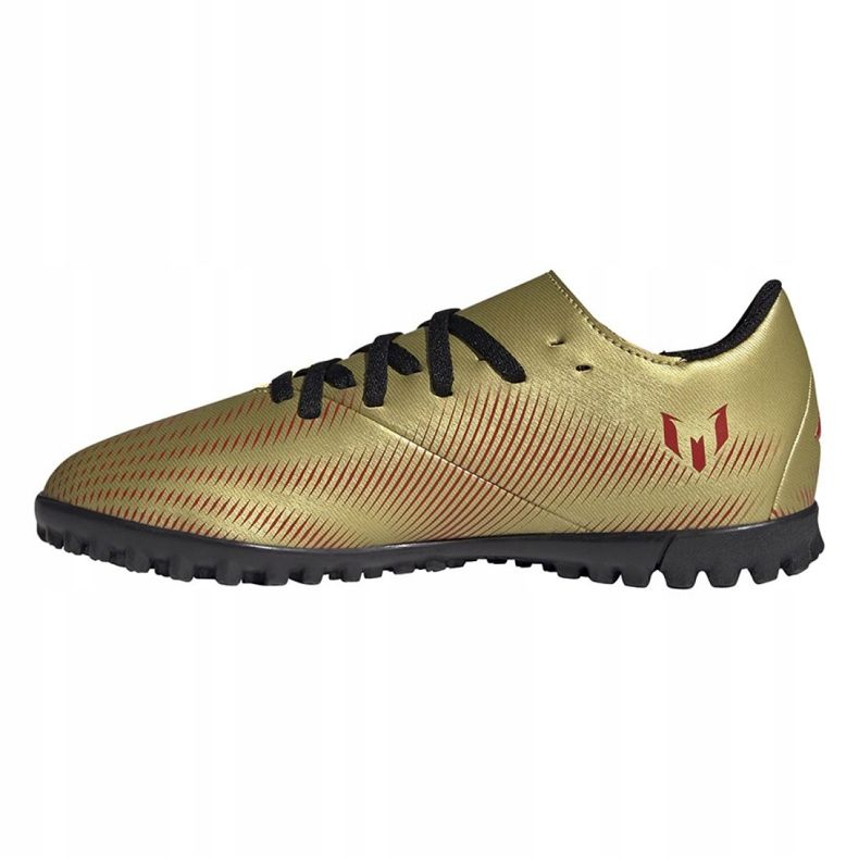 Chaussures adidas Nemeziz Messi .4 Tf Jr FY0812 doré doré 1