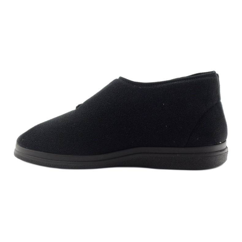 Dr.RORTO BEFADO 986M003 Pantoufles masculines sur les pieds sensibles noirs 3