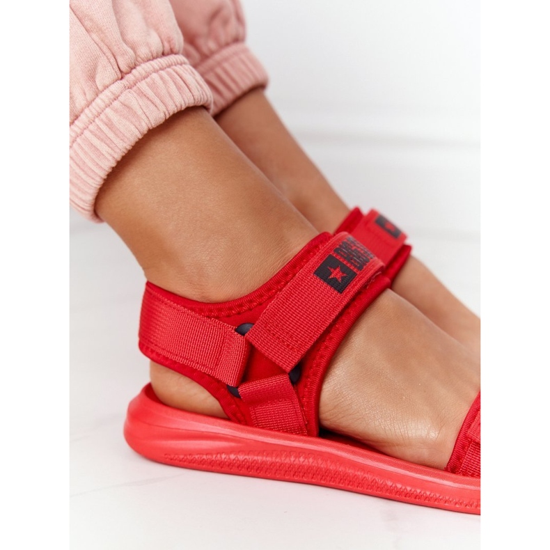 Sandales de sport pour femmes Big Star HH274A027 Rouge 2