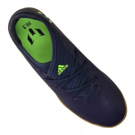 Adidas Nemeziz Messi 19.3 In Jr EF1815 chaussures bleu bleu 4
