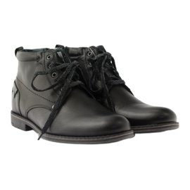 Riko chaussures pour hommes bottes bottines 791 noir 4