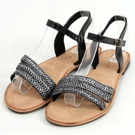 Sandales femme noires N-70 Noir 1