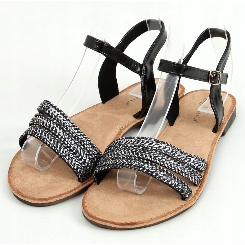 Sandales femme noires N-70 Noir le noir 1