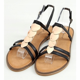 Sandales noires pour femmes N-101 Noir le noir 1