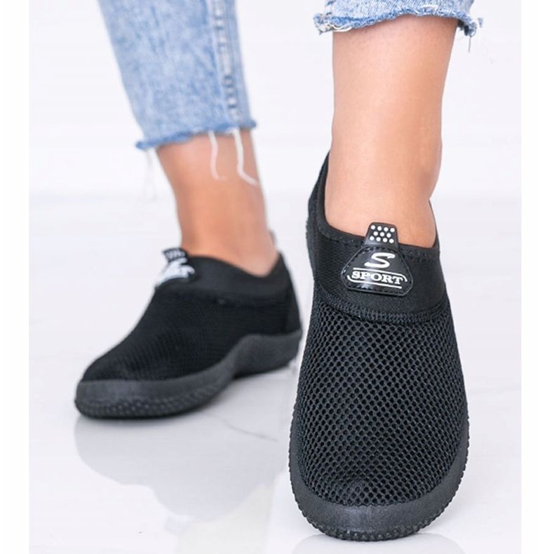 Baskets de sport Milly noires 1