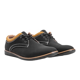 Chaussures pour hommes noires de Melvin 1