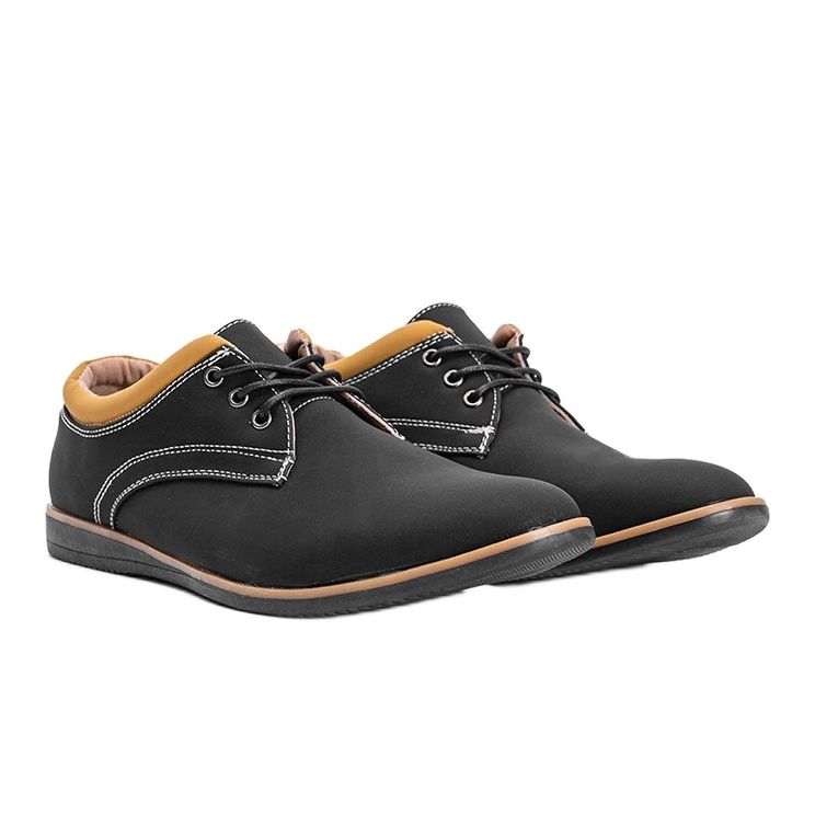 Chaussures pour hommes noires de Melvin le noir 1