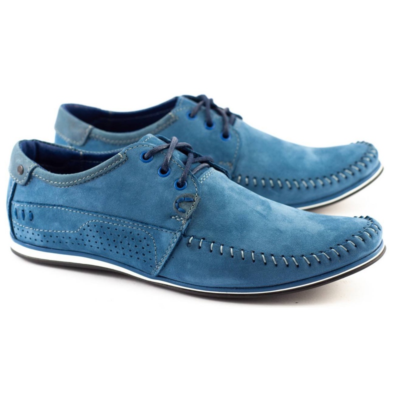 KOMODO Chaussures Mocassins homme 875 bleu 2