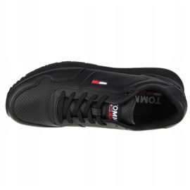 Tommy Hilfiger Jeans Lifestyle Lea Runner M EM0EM00665-BDS chaussures le noir 2 Tommy Hilfiger Jeans Lifestyle Lea Runner M EM0EM00665-BDS chaussures le noir 2