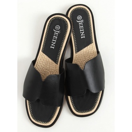 Chaussons noirs pour femmes 395 Noir 1