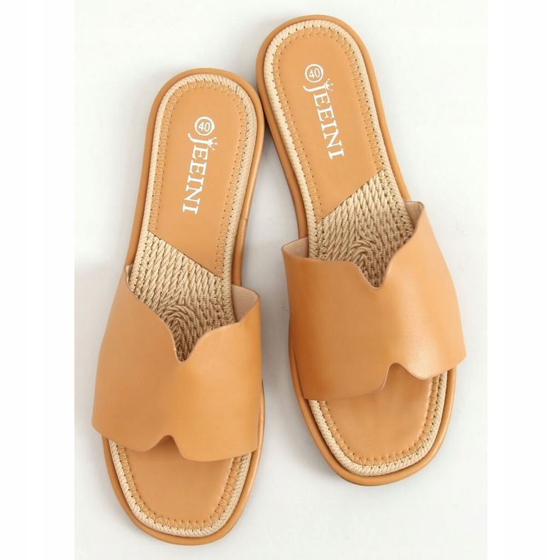 Camel 395 Chaussons pour femmes Camel brun 1