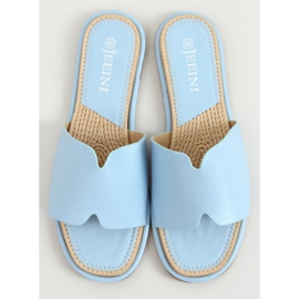 Chaussons bleus pour femmes 395 Bleu 1 Chaussons bleus pour femmes 395 Bleu 1