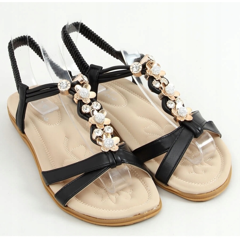 Sandales noires pour femmes CT-153 Noir 1