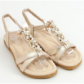 Sandales pour femmes dorées CT-153 Or 1