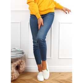 Baskets slip-on blanches LA45 Vert 2
