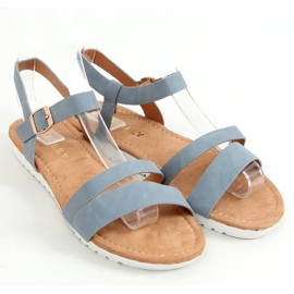 Sandales femme bleues X570 Denim Blue 1