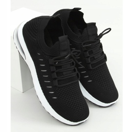 Chaussettes de sport noires JHY90820 Noir 1