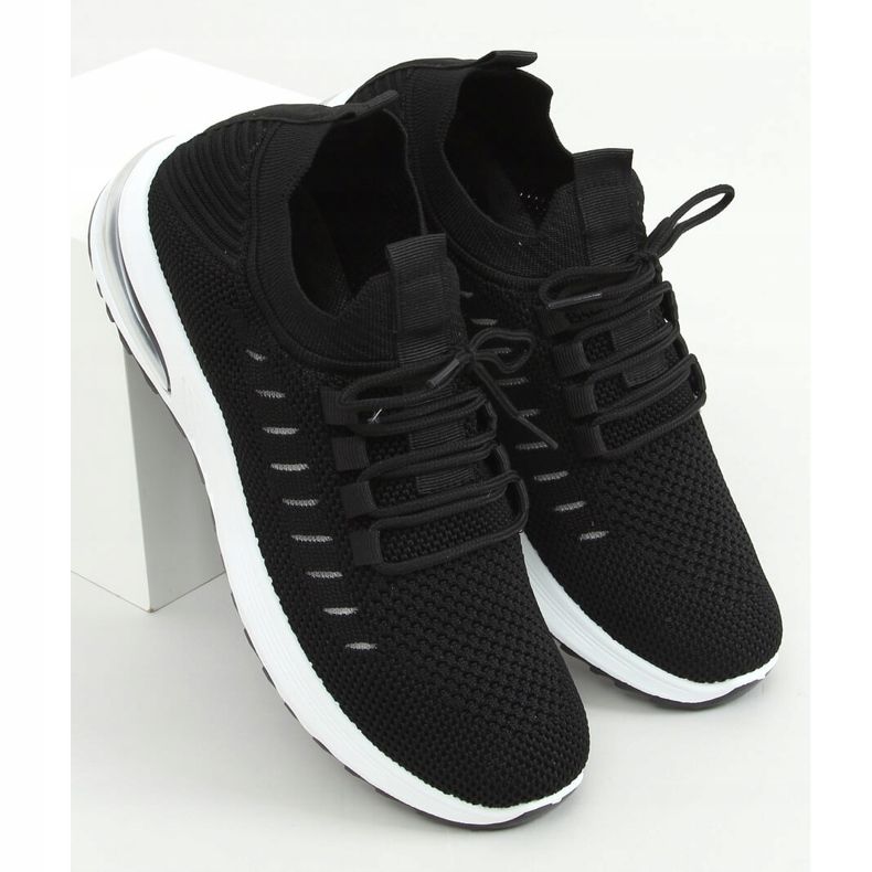 Chaussettes de sport noires JHY90820 Noir 1