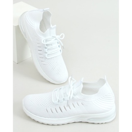 Chaussettes de sport blanches JHY90820 Blanc 1