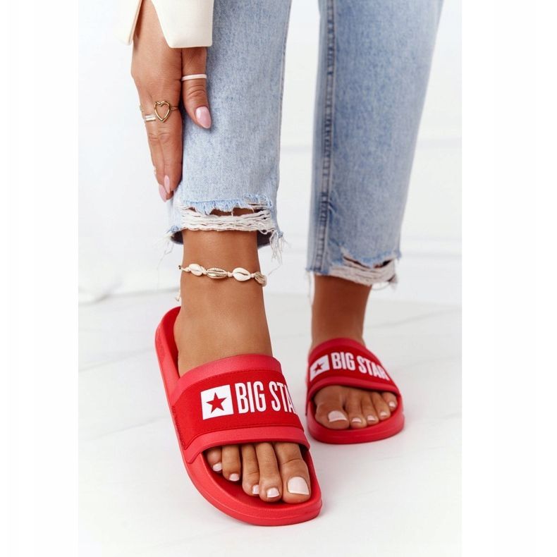 Chaussons Femme Big Star HH274A014 Rouge 2 Chaussons Femme Big Star HH274A014 Rouge 2